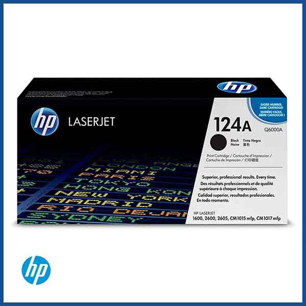  HP 124A (Q6000A) Black Toner Cartridge 